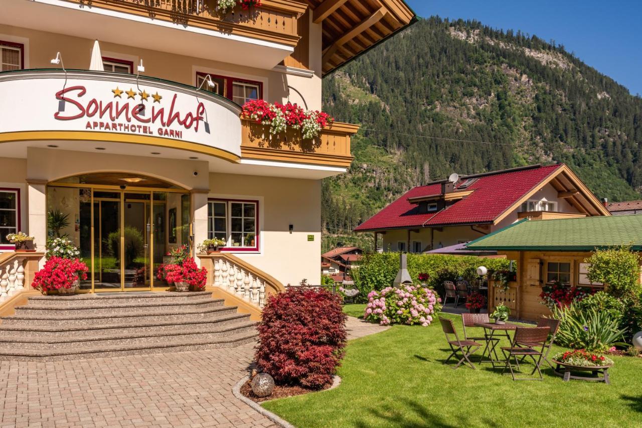 Apparthotel Sonnenhof Mayrhofen Exterior foto