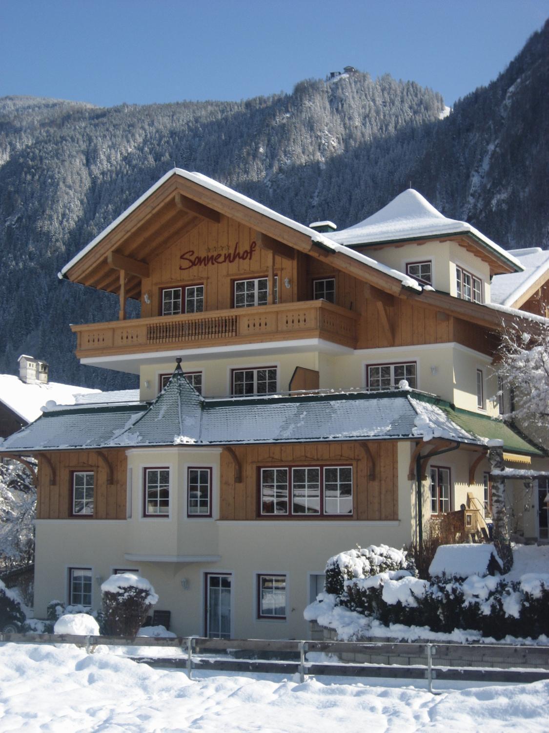 Apparthotel Sonnenhof Mayrhofen Exterior foto